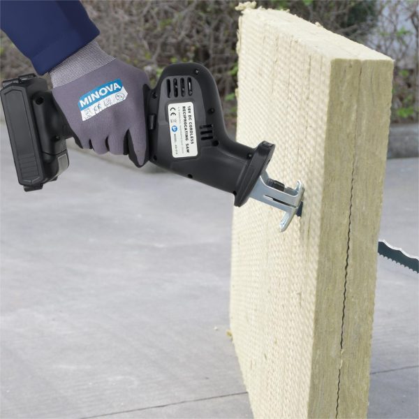 Nóż akumulatorowy do wełny mineralnej, PIR i pianek MINOVA 001B