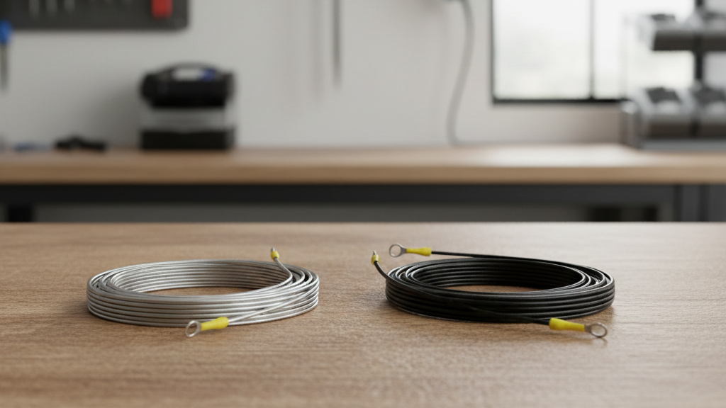 drut pokryty vs niepokryty