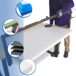 Sieciowe ramie tnące do styropianu MINOVA R10 230V 136cm służące do cięcia styropianu.