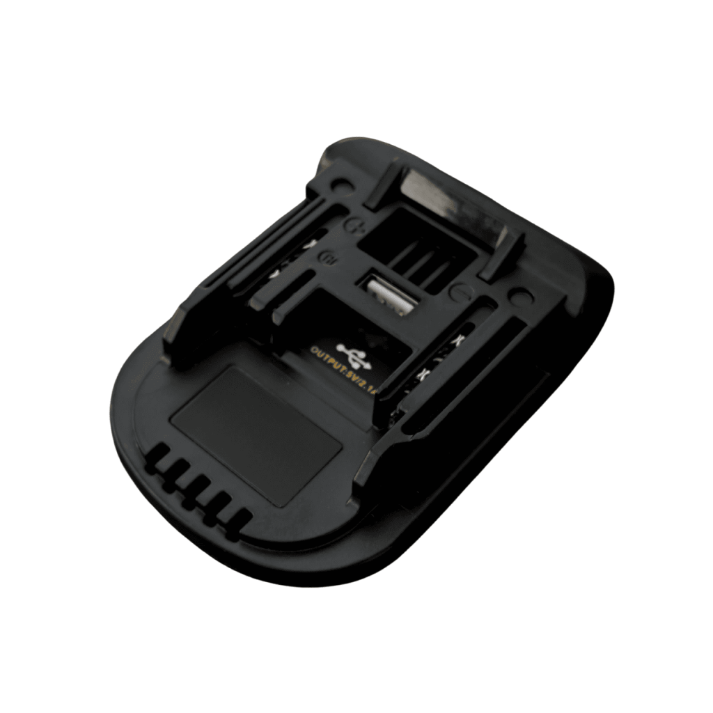 Adapter baterii Parkside do narzędzi DeWalt z wyjściem USB 5V/2.1A.