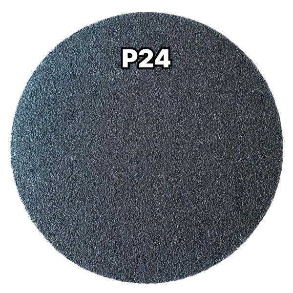 Krążek ścierny Procut P24 na rzepy, 370 mm, szary.